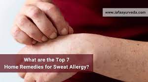 home remes for sweat allergy