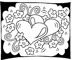 Résultat de recherche d'images pour "coloriage à imprimer mandala coeur"