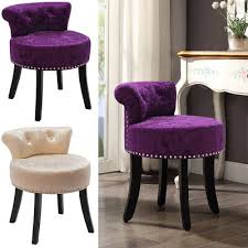 dressing table stool velvet chair