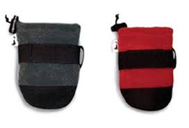 Fido Fleece Dog Boots Black Or Red