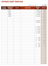 Daily Expense Spreadsheet Magdalene Project Org
