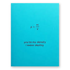 Physics Valentine Card Science Funny