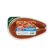 hillshire farms beef smoked sausage 12