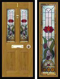 Stained Glass Door Victorian Stained