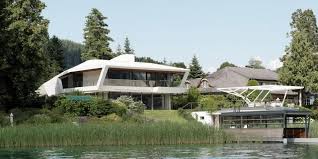 villa contemporaine aux formes