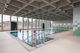swimming pool above