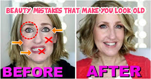 beauty mistakes that make you look old
