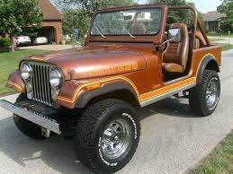Buy Used 1982 Jeep Cj7 Laredo Copper