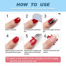 aliver gel nail polish remover 2 pack