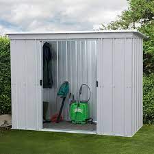 8x4 metal garden shed yardmaster sheds