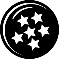 The shadow dragons formed from the dark dragon balls are more demonic than when they are formed by the cracked dragon balls. Six Star Dragon Ball Icons Download Free Vector Icons Noun Project