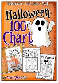 Free Halloween 100 Chart By Its Time For Math Tpt