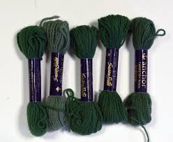 Anchor Tapestry Wool Shades Of Green
