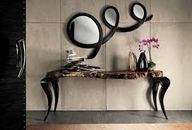 how to decorate wall with mirror