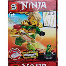 Mua Đồ chơi lắp ráp lego minifigures ninjago season 10 ninja lloyd xanh lá  cây sy1277-7. — Đồ chơi trẻ em