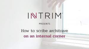 how to scribe architrave on an internal