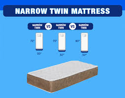 It's a versatile and affordable option for many different bedroom setups and sleepers. Narrow Twin Mattress All Sizes Of Narrow Twin Available Usa Made