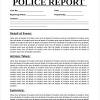 How to Write Police Report?