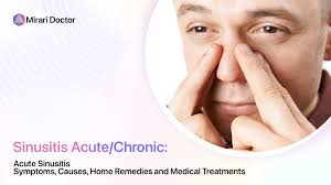acute sinusitis symptoms causes home
