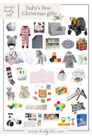 A collection of the best stocking stuffer and small gift ideas for baby! The Best Baby S First Christmas Gift Ideas Lovely Lucky Life