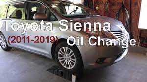 toyota sienna oil change 2016 2016 2016