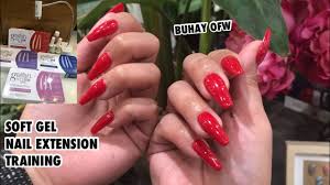 soft gel nail extension training