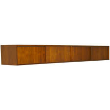 Claro Walnut Wall Mounted Cabinet With