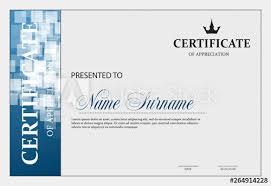 Certificate Of Appreciation Template Cool Geometric Design