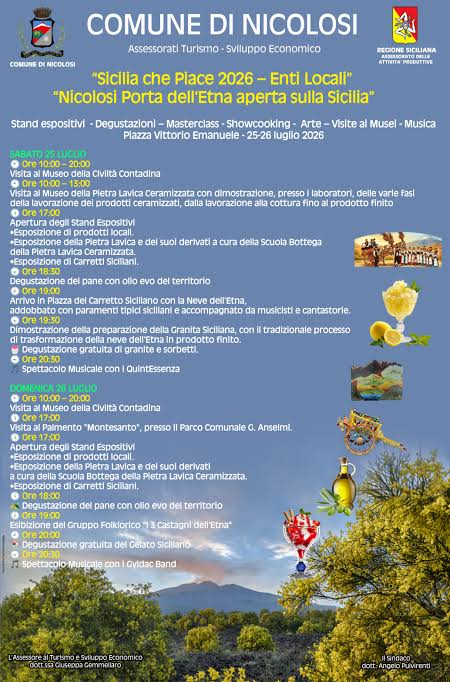 Al via "Nicolosi Porta dell'Etna aperta sulla Sicilia"