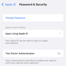 reset security questions for apple id