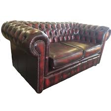 chesterfield antique oxblood red