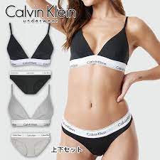 カルバンクライン レディース 下着 ブラ&ビキニ ショーツ Calvin Klein 上下セット モダン コットン セットアップ インナー 女性  パンツqf5650 f3787 [衣類] :qf5650-f3787:WILLS - 通販 - Yahoo!ショッピング