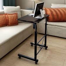 Laptop standing desk for bed and sofa, folding table with mouse pad pc portable. Zimtown Removable Laptop Table Stand Height Adjustable Computer Desk Sofa Bed Tray Black Walmart Com Walmart Com