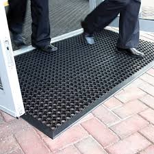 large outdoor rubber entrance mats 0 9m