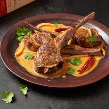 Lamb Chops With Curry Sauce gambar png