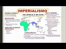 imperialismo na África e na Ásia you