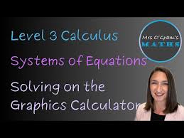 Solving Systems Of Equations With 3