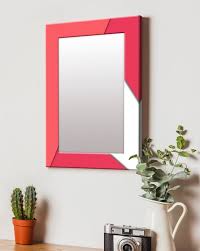 Buy Red Mirrors For Home Kitchen By