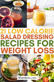 21 low calorie salad dressing ideas for