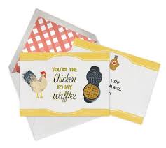 Our miniature 3.5 x 2.5. Food Themed Valentines Cards Foodie Cards