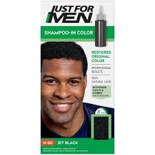 It is also completely vegan friendly and ppd free, so you can use it safe in the knowledge that nothing bad is going in to your hair. Just For Men Shampoo In Color Gray Hair Coloring For Men Jet Black H 60 Target