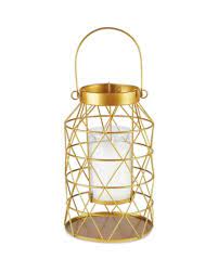 Aldi Outdoor Gold Lantern Complete With