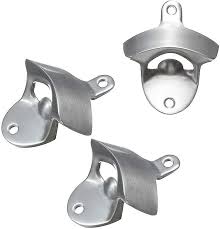 Set Of 3 Wall Mounted Bottle Openers