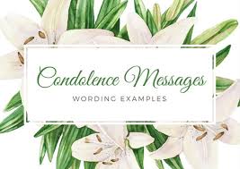 how to write meaningful condolence messages