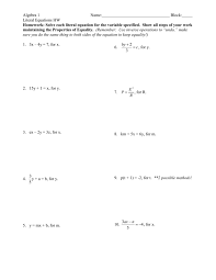 Module Solving Linear Equations