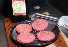 ground beef patties for burgers recipe