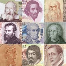 It was replaced with the euro (eur) on january 1, 1999. People On Old Italian Banknotes Quiz By 5acc0