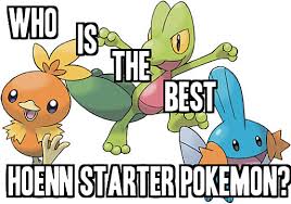 What Is The Best Starter In Pokemon Omega Ruby And Alpha