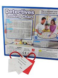 Detectives Looking Chart Game Family Game