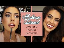 makeup tutorial coaching pageant